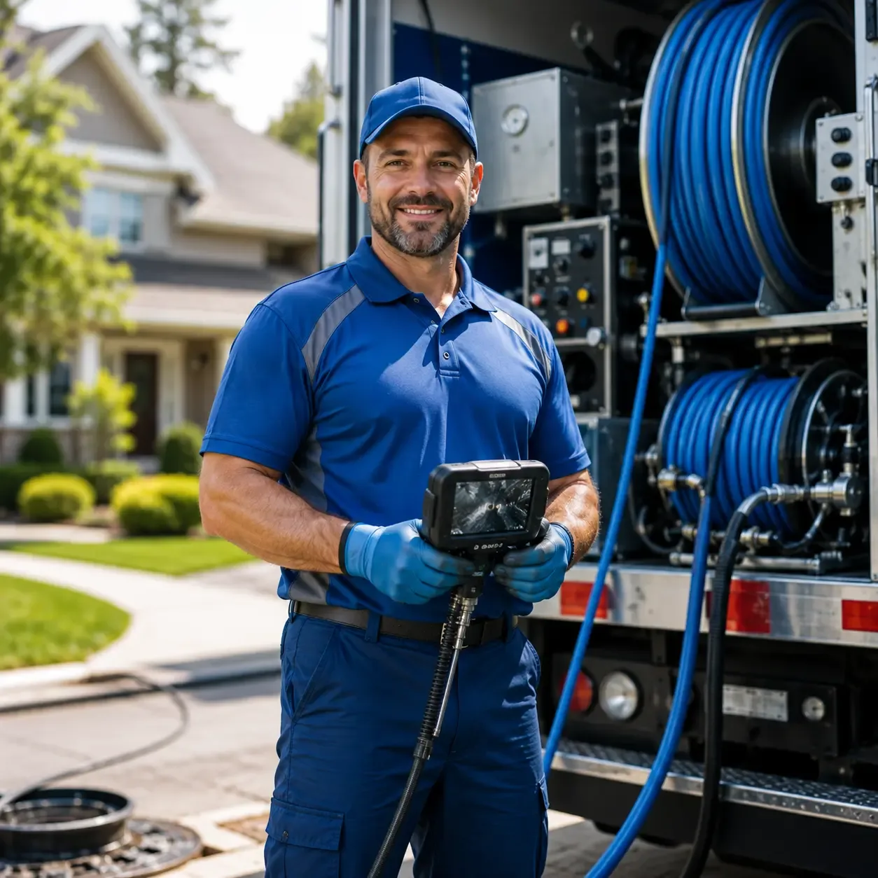 Local outdoor drain cleaning specialists in Penryn, CA